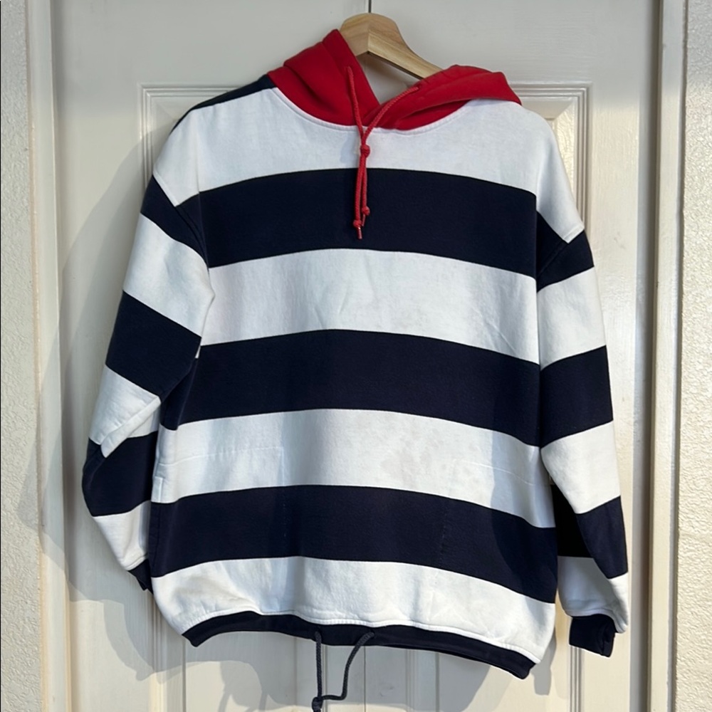 Charter Club Striped Nautical Hoodie